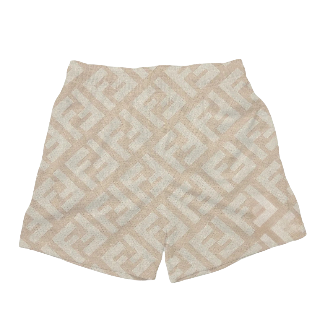 a white shorts with a pattern on it