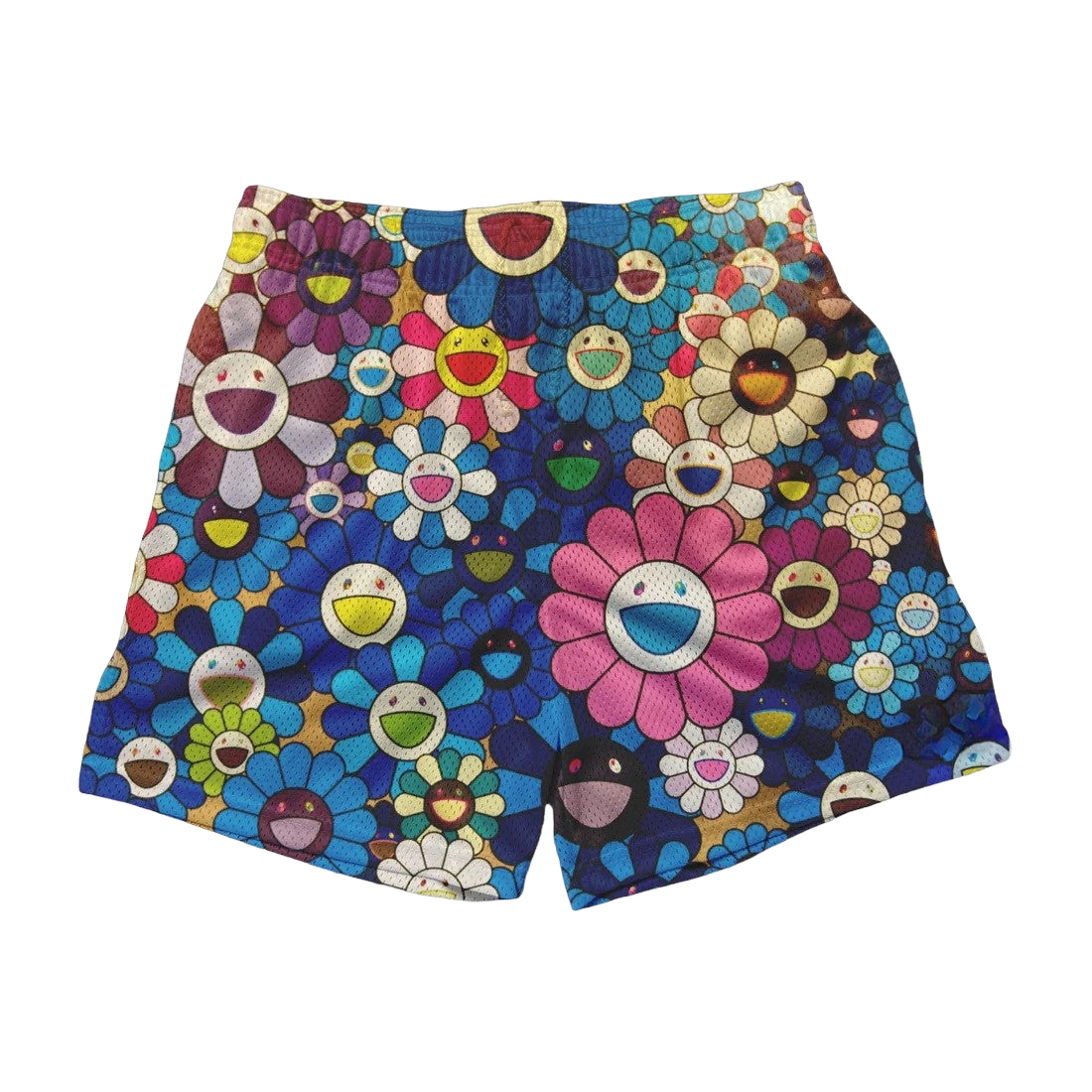 a colorful shorts with flowers on it