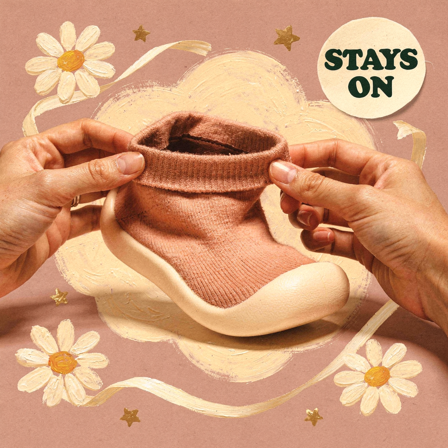 Stretch test — stays on